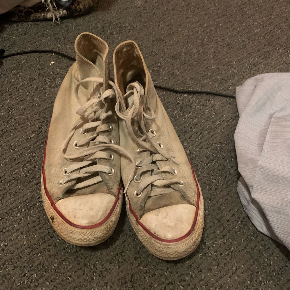 White high top converse